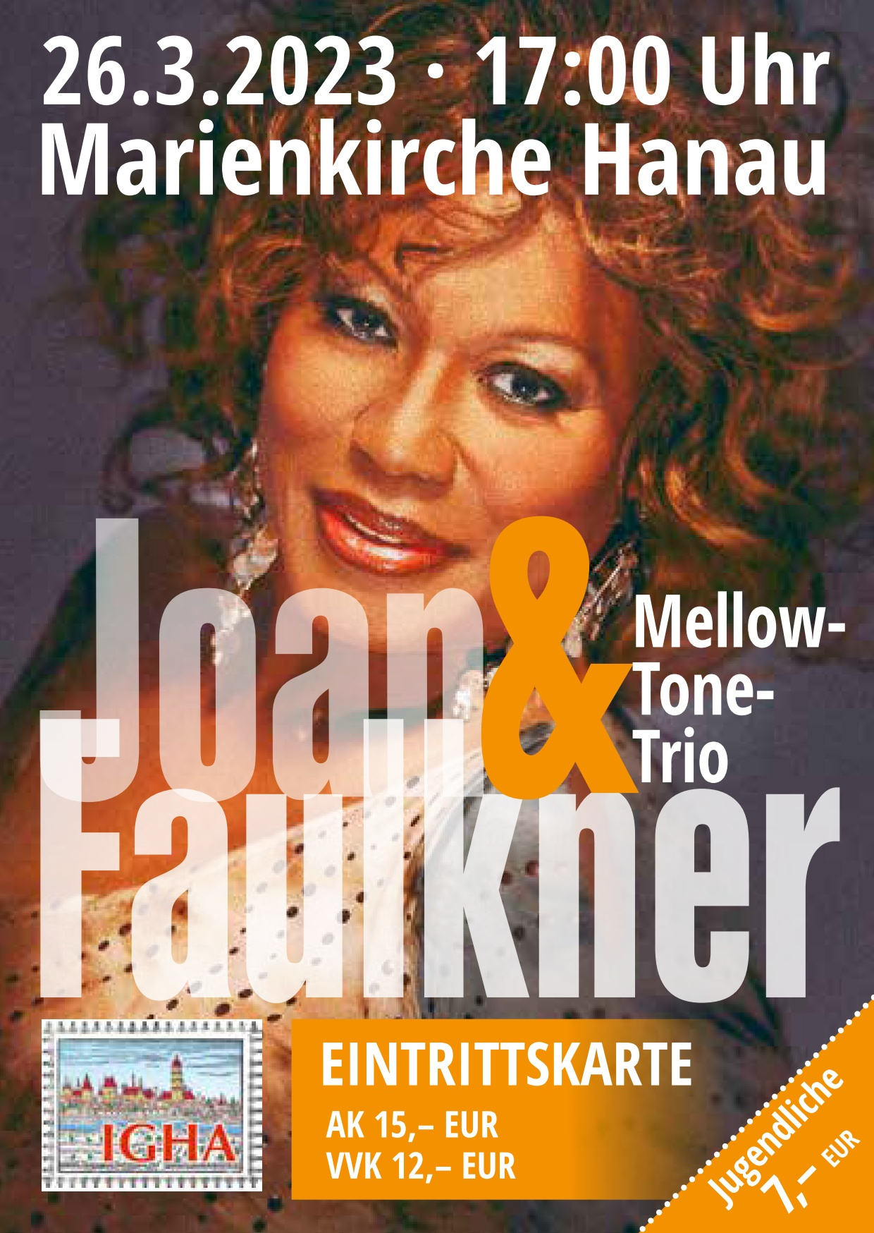 IGHA Konzert Joan Failkner Eintrittskarte 01